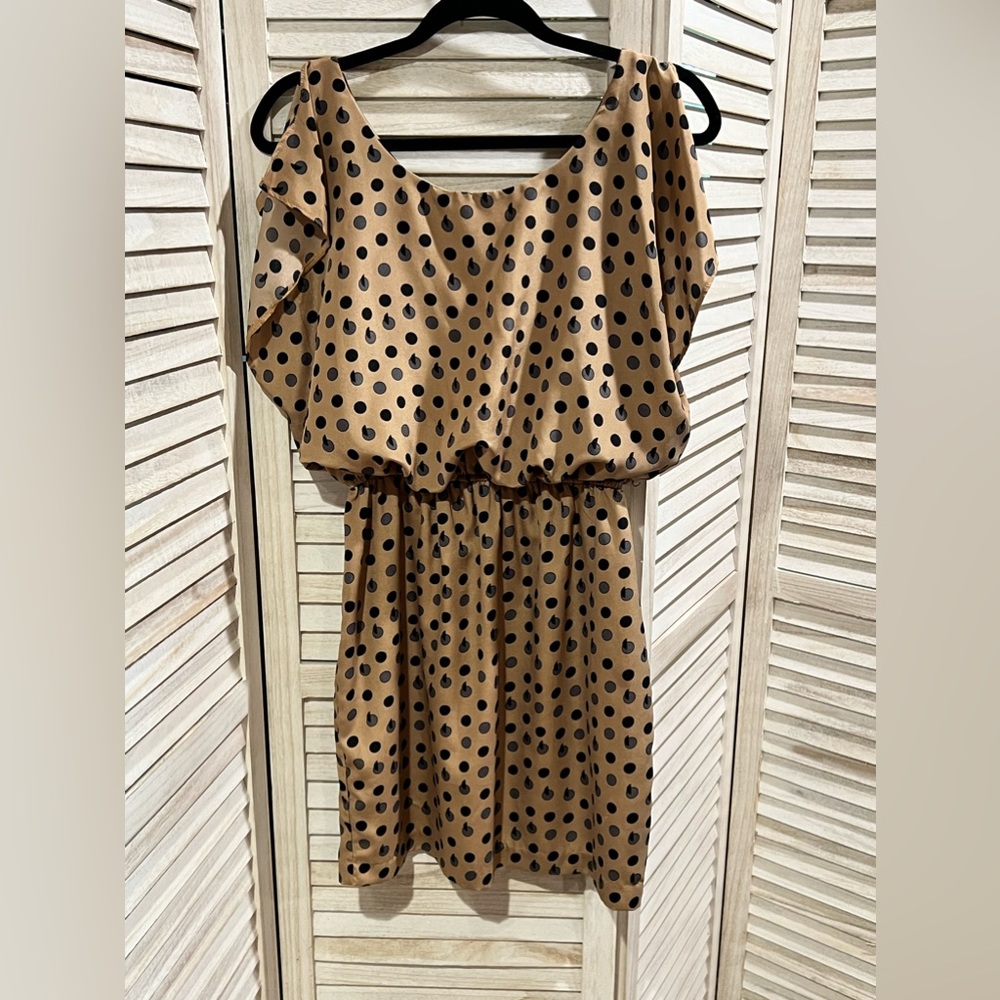 City Triangles polka dot dress